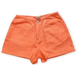 Corduroy Vintage Orange  Short Shorts.